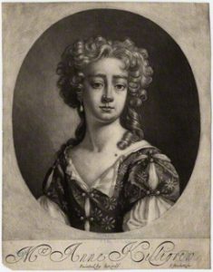 by Isaac Beckett, after Anne Killigrew, mezzotint, circa 1683-1688